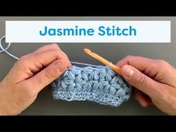 Jasmine Stitch Crochet in the Round (No Foundation Round) Tutorial