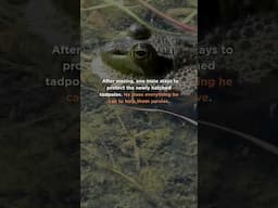 Are bullfrogs dedicated dads?