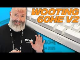 Wooting 60HE v2 Preview from Computex!