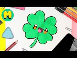 Dibuja el Trébol Kawaii Más ADORABLE del Mundo!