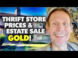I Found Vintage Gold at Estate Sales for Thrift Store Prices!