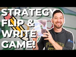 The New Flip-and-Write Game You've Never Heard Of! ✏️ (Peninsula Unboxing and Overview!)