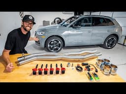 Audi SQ5 Exhaust, Big E85 Power & Fuel Pump Upgrade