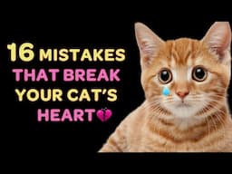 16 Mistakes That Break Your Cat’s Heart!
