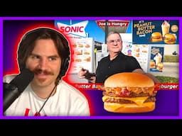 Joe Is Hungry: Sonic® New Peanut Butter Bacon SuperSonic™ Cheeseburger Review - Will Neff Reacts