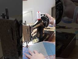 Sewing on a 95 year old Singer 28k
