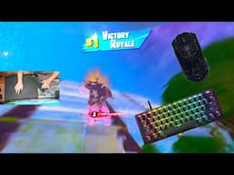 Random Keyboard and Mouse Combo Smooth ASMR Fortnite Gameplay 🤩 (240FPS)