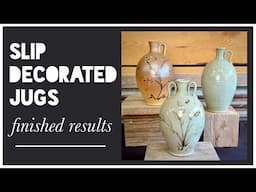 Slip Decorated Jugs Finished Results