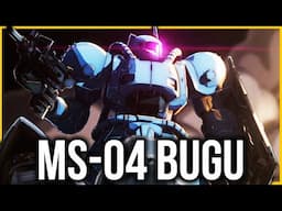 The First Military Purpose Mobile Suit | MS-04 Bugu