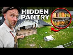 How We Store A Years Worth of Food (in our Yard) No Electricity