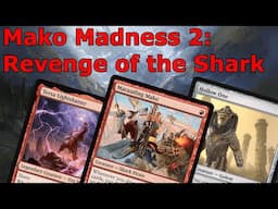 TARKIR: DRAGONSTORM POWERS UP THE SHARK!  Mono Red Mako Madness (Legacy MTG)