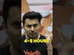How Much Time Is Enough For Your Preparation❓🤔 Shreyas Sir #shorts #neet2025 #shreyassir
