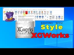 Yamaha Style (SFF2 format) editing process in XGWorks - MixMaster GoTo option