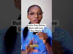 Use This App to Start an Online Store in Minutes 📱✅ #create #bumpa # #smallbusinessowners