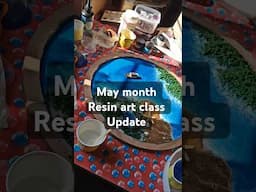 resin art class update 😍🤗#resinart #resinartclass #diy #art #craft #resin #resincraft #makeyourself