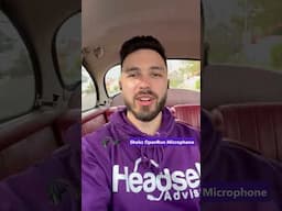 Shokz OpenRun Noise Canceling Mic Test In Vintage Car With Loud Engine