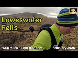 Loweswater Fells | Lake District | 4K | February 2025