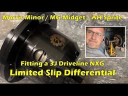 Fitting MG Midget Limited Slip Differential - Birth of a racecar