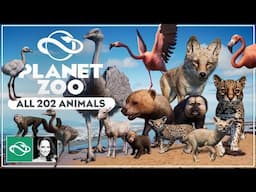 ALL 202 ANIMALS & CUTE Babies in Planet Zoo REVEALED! (Full List)