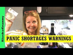 Panic...Shortages...Warnings...What Can Preppers Do