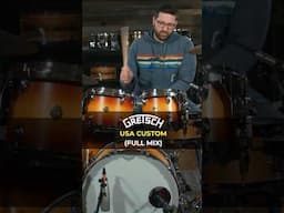 Gretsch USA Custom vs. Pearl Masters Maple Gum!