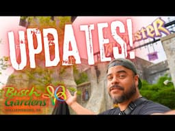Busch Gardens Williamsburg UPDATE! What’s New, What’s Ending & What’s CLOSED?!
