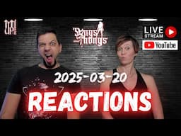 Thursday LIVE music Reactions with Harry and Sharlene! Songs and Thongs