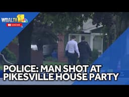 Police: Man shot multiple times at house party