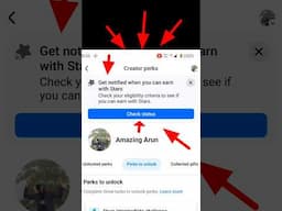 Get notified when you can earn with Stars #short