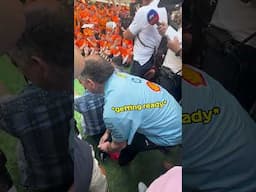 When Fred Crashed McLaren's Celebrations 🤣