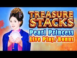 Treasure Stacks slot - 2nd Attempt with Hold and Spin Bonuses at Soboba Casino!