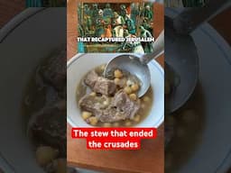 Saladin’s Anti Crusader Stew #recipes #foodhistory