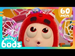 Spoilsport Spider! | 60 Minutes of Minibods | Funny Preschool Cartoons for Toddlers