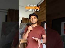 Interesting SKETCHING HACK for Beginners