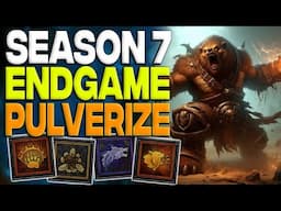 Pulverize Druid IS BACK & ONE-SHOTTING Everything! | Diablo 4 S7