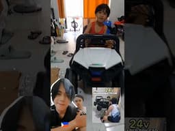 12v to 24v Power Wheels + Variable Speed Pedal | Electric Rechargeable Toy Car For Kids