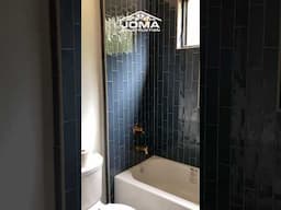 New Build Update. Tile In Three Colors. Before and After Installation. Athens Ga