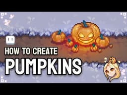 How to Draw Pixel Art Pumpkins (A Step-by-Step Tutorial) | Halloween Edition