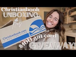Christianbook UNBOXING + $100 gift card GIVEAWAY