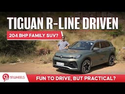 Volkswagen Tiguan R Line Drive Review || Looks good, drives better! Is it fun & practical too?