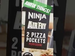 Ninja Pizza Pockets Pepperoni #newfood #foodreview #pizza #food #shorts #bitofmunch