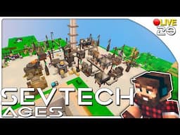 29| SevTech: Ages: РАСШИРЯЕМ КОНСЕРВНЫЙ ЗАВОД ДЕЛАЕМ ЗАГОТОВКИ СИСТЕМЫ ХРАНЕНИЯ