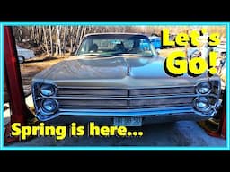 Fire Them Up!  Getting the Fleet out for a Drive! Plus: 1950 Plymouth Cold Start!