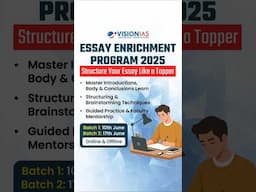 Master Essay Structuring | Essay Enrichment Program 2025