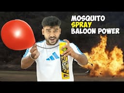 काला हिट का गुब्बारा - Hot Mosquito Spray Balloon (Shocking Result 😨)