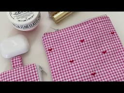 DIY Makeup Bag | Sewing Project for Beginners