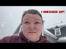 OH NO! I think I made a bad call...Huge goat mom fail!
