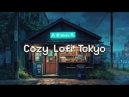 Cozy Lofi Tokyo Rain Sounds 🌃 Relaxing Beats for Study, Work or Sleep #tokyo #lofi