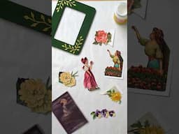 Easy DIY vintage shadow box