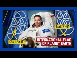 Earth has a flag? Meeting the man who designed it